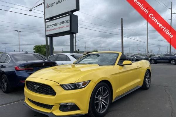 2017 Ford Mustang EcoBoost Premium Convertible