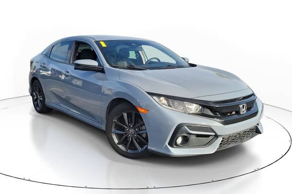 Certified 2021 Honda Civic EX Hatchback