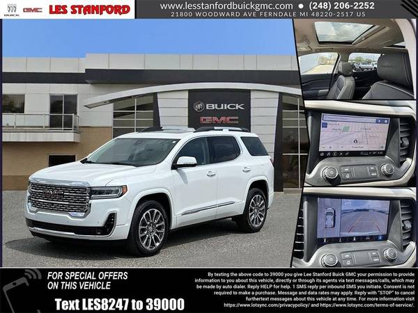 GMC Acadia with VIN: 1GKKNXL49NZ158247