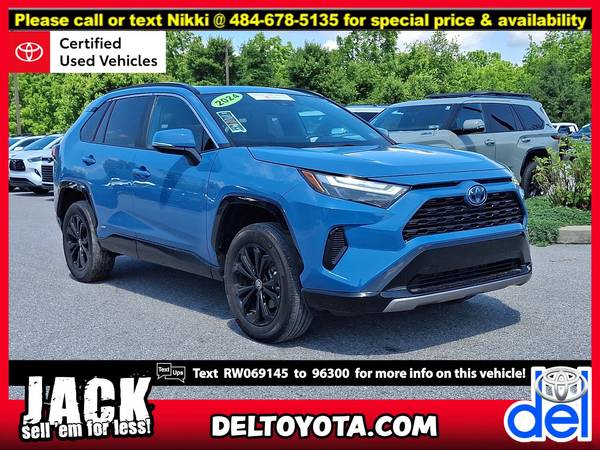 Toyota RAV4 Hybrid with VIN: 2T3T6RFV1RW069145