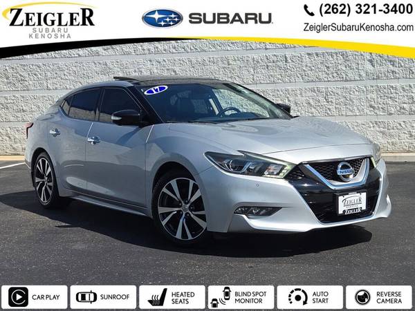 Nissan Maxima with VIN: 1N4AA6AP1HC368316