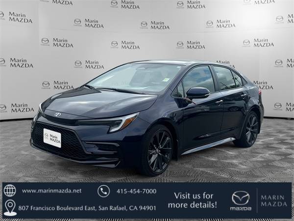 Toyota Corolla Hybrid with VIN: JTDBCMFE6PJ003841