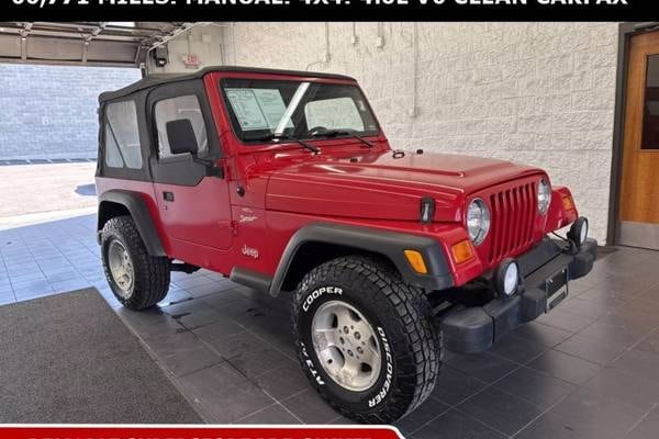 2001 Jeep Wrangler Sport