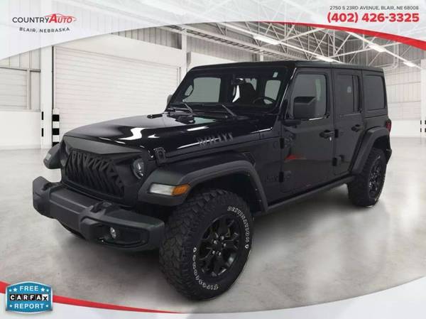 Jeep Wrangler with VIN: 1C4HJXDG6NW163532