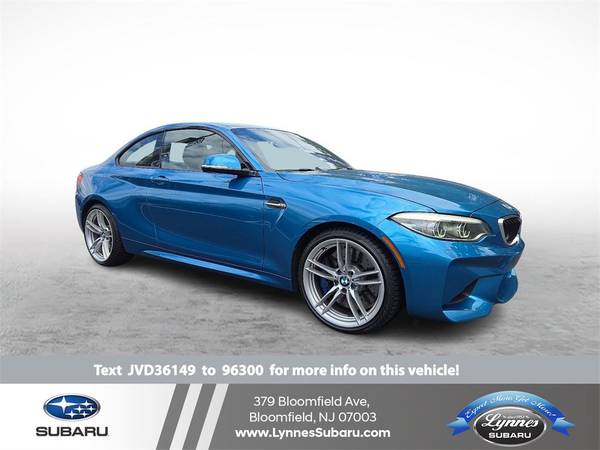 BMW M2 with VIN: WBS1J5C55JVD36149