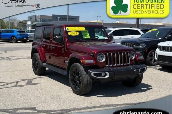 2021 Jeep Wrangler 4xe Unlimited Sahara Plug-In Hybrid