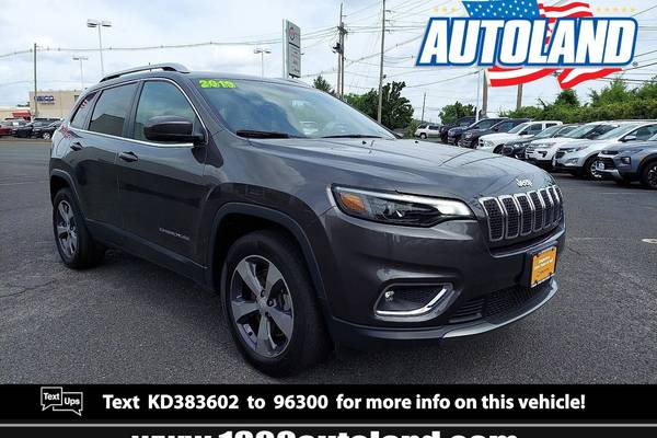 Certified 2019 Jeep Cherokee Limited