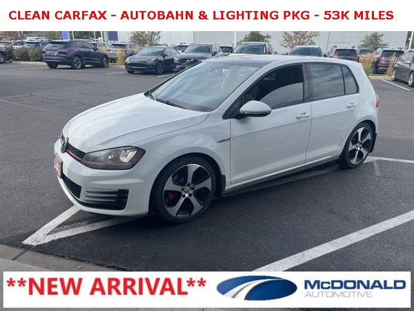 Volkswagen Golf GTI with VIN: 3VW4T7AU9FM003226