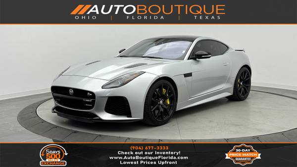 Jaguar F-TYPE with VIN: SAJWJ6J85HMK43565
