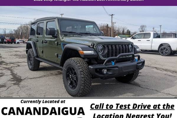 2023 Jeep Wrangler 4xe Rubicon 20th Anniversary Plug-In Hybrid