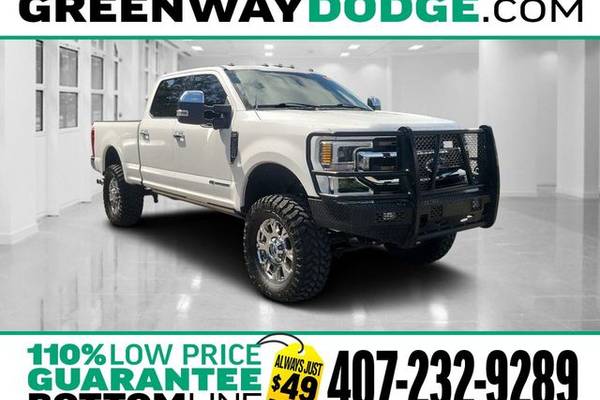 Certified 2022 Ford F-350 Super Duty King Ranch Diesel Crew Cab