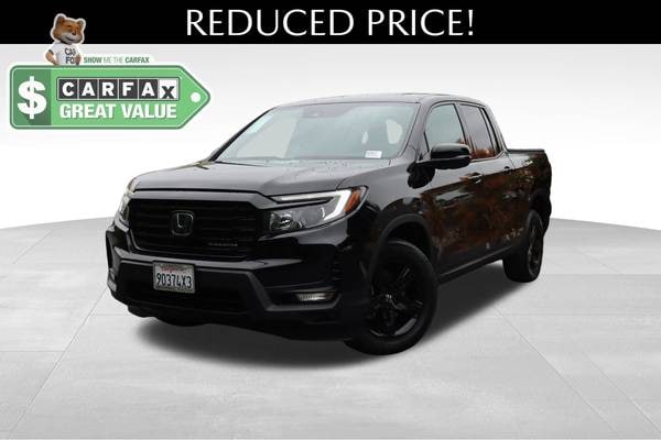 Certified 2021 Honda Ridgeline Black Edition Crew Cab