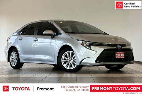 Toyota Corolla Hybrid with VIN: JTDBCMFE9RJ036853