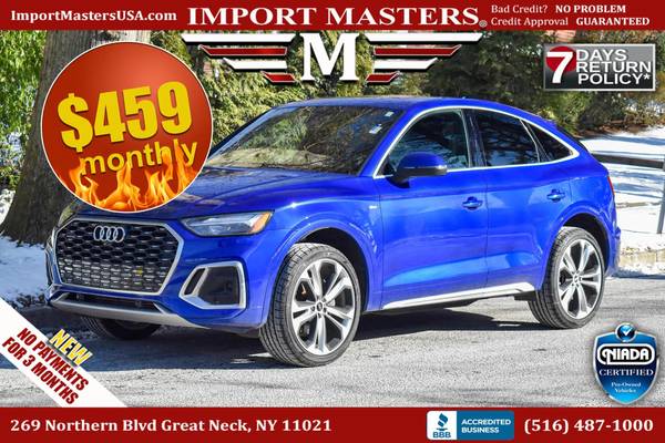 Audi Q5 Sportback with VIN: WA15AAFY3M2120210