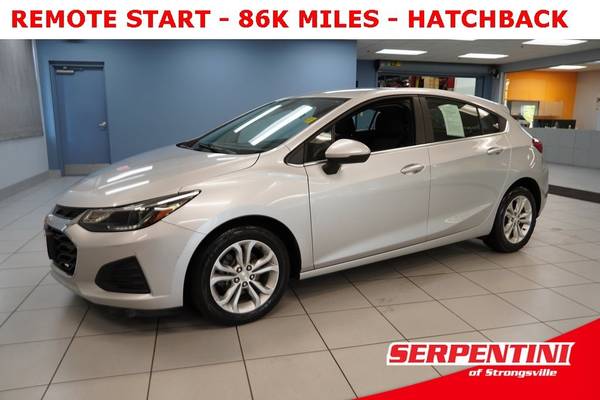 Chevrolet Cruze with VIN: 3G1BE6SM2KS544534