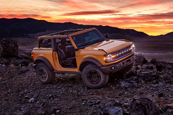 Ford bronco 2021 shop ev