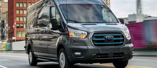 2022 Ford E-Transit Cargo Van 350 Low Roof