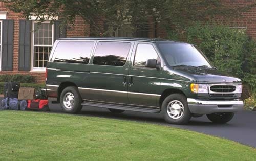 2001 Ford Econoline Wagon E-150 XLT 3dr Van Shown