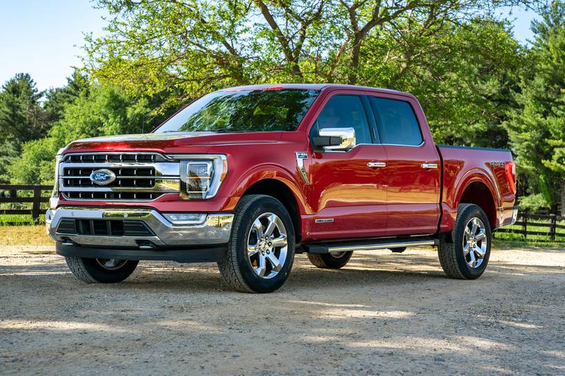 2023 Ford F-150 Lariat Crew Cab Pickup Exterior Shown