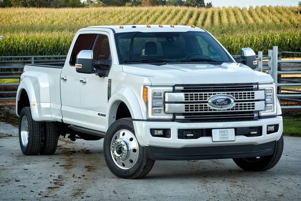 2017 Ford F-450 Super Duty Platinum Diesel Crew Cab