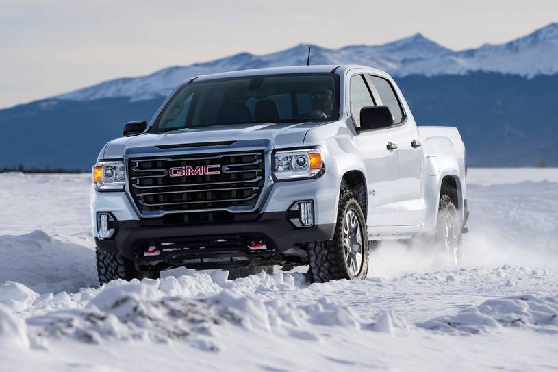 GMC Canyon AT4 Crew Cab Pickup Exterior Shown