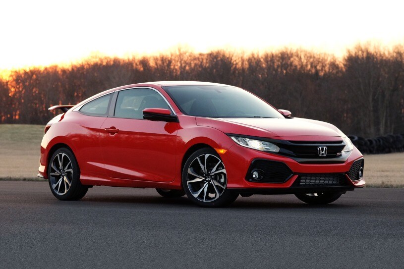 2018 Honda Civic Si Coupe Exterior Shown 2018 Honda Civic Si Coupe Exterior Shown