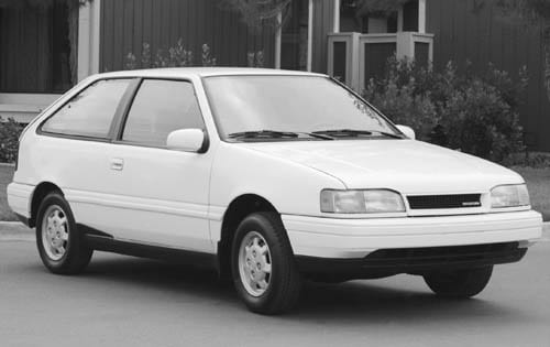 1990 Hyundai Excel 2 Dr STD Hatchback 1990 Hyundai Excel 2 Dr STD Hatchback