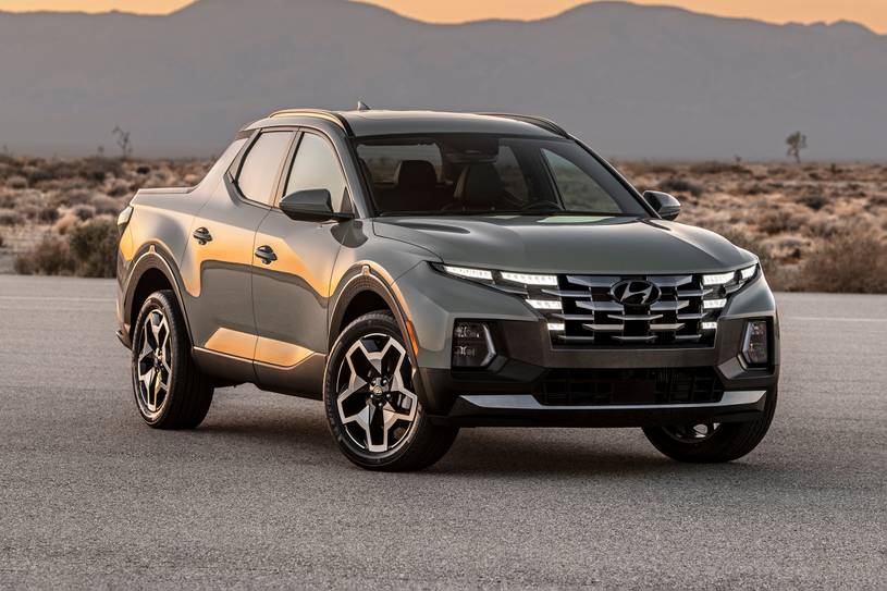 Hyundai Santa Cruz Limited Crew Cab Pickup Exterior Shown