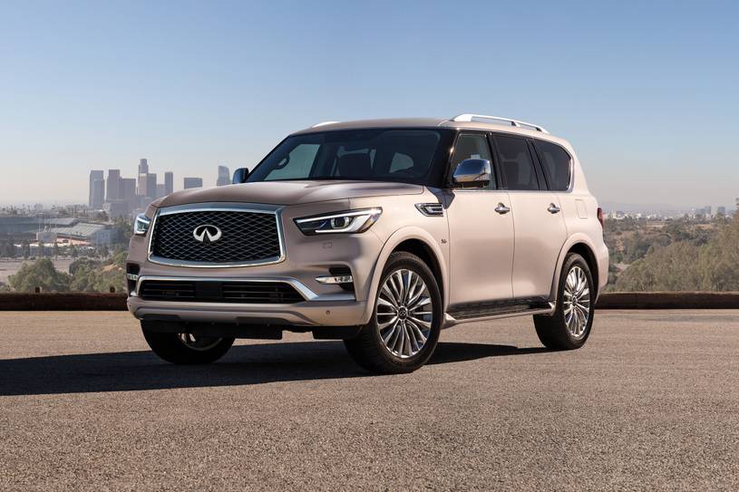 2019 INFINITI QX80 LUXE 4dr SUV Exterior Shown