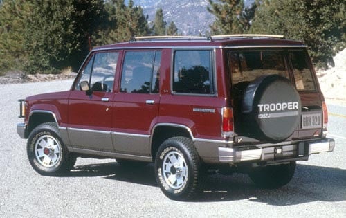 1990 Isuzu Trooper 4 Dr LS 4WD Wagon