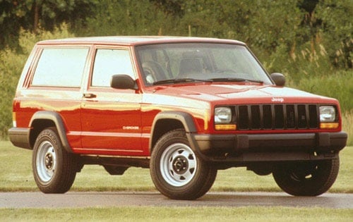 1997 Jeep Cherokee 2 Dr SE 4WD Utility Shown