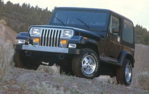 1990 Jeep Wrangler 2 Dr Laredo 4WD Utility with Hardtop