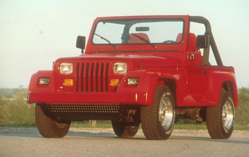 1991 Jeep Wrangler 2 Dr Renegade 4WD Utility