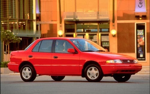 1995 Kia Sephia 4 Dr GS Sedan