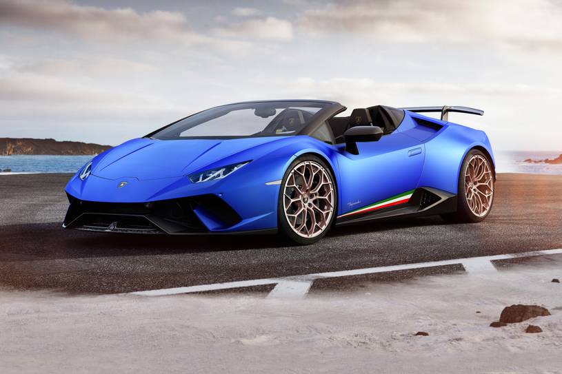 2019 Lamborghini Huracan Performante Spyder Convertible Exterior 2019 Lamborghini Huracan Performante Spyder Convertible Exterior