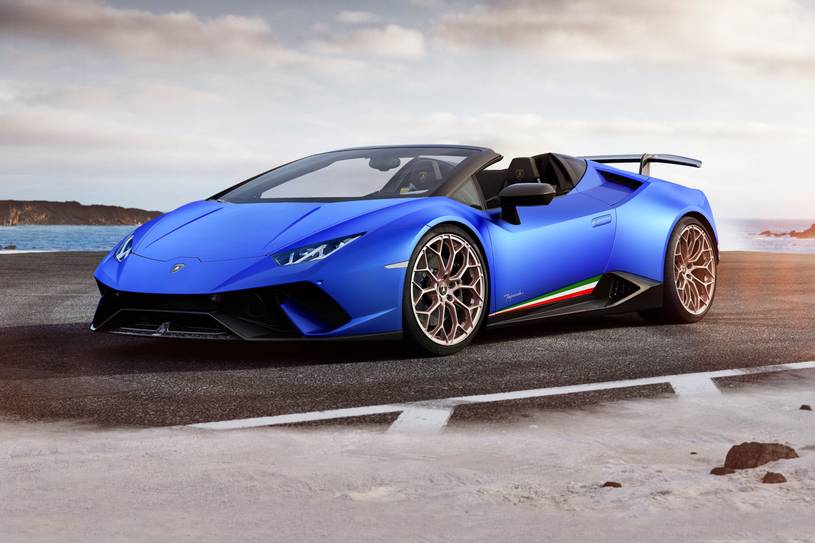 2019 Lamborghini Huracan Performante Spyder Convertible Exterior