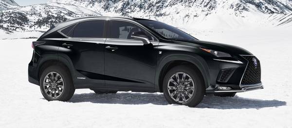 Certified 2021 Lexus NX 300h F SPORT Black Line Hybrid