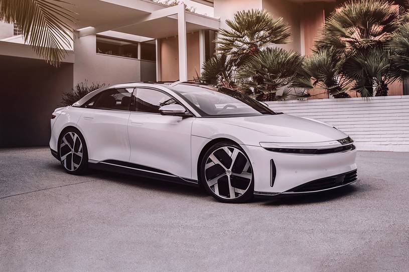 2022 Lucid Air Dream Edition Performance Sedan Exterior Shown