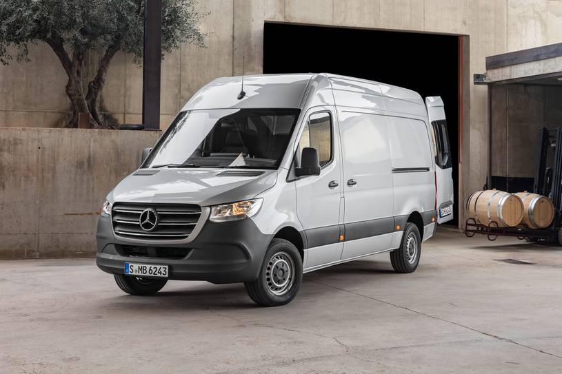 2023 Mercedes-Benz Sprinter 2500 144" WB Cargo Cargo Van Exterior Shown