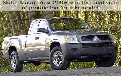 2009 Mitsubishi Raider LS 4dr Extended Cab SB 2009 Mitsubishi Raider LS 4dr Extended Cab SB