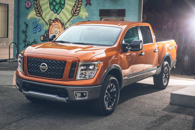 2019 Nissan Titan PRO-4X Crew Cab Pickup Exterior Shown 2019 Nissan Titan PRO-4X Crew Cab Pickup Exterior Shown