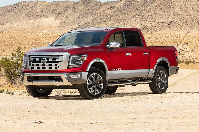 Nissan Titan Platinum Reserve Crew Cab Pickup Exterior