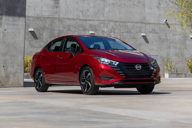 Nissan Versa SR Sedan Exterior Shown