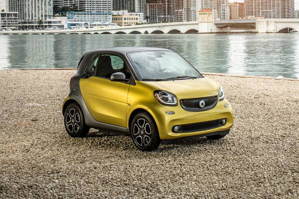 Smart eq fortwo hot sale range