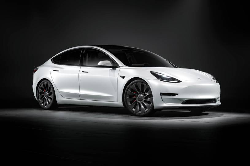 Tesla Model 3 Performance Sedan Exterior