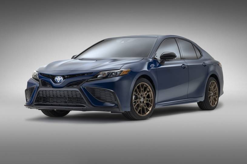 2023 Toyota Camry Hybrid SE Nightshade Sedan Exterior Shown