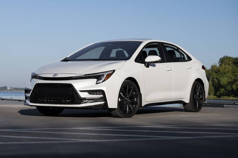 Toyota Corolla XSE Sedan Exterior Shown