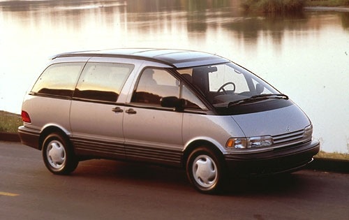 1996 Toyota Previa 2 Dr LE Sprchgd Passenger Van