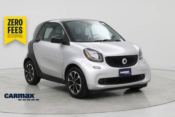 Used Silver 2016 smart fortwo 2 seat passion 2dr Hatchback (Cool Silver Metallic)