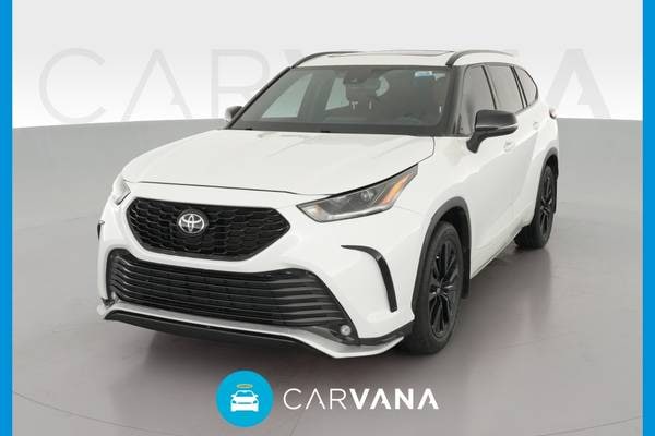 Used White 2023 Toyota Highlander 7 seat XSE 4dr SUV (Wind Chill Pearl)